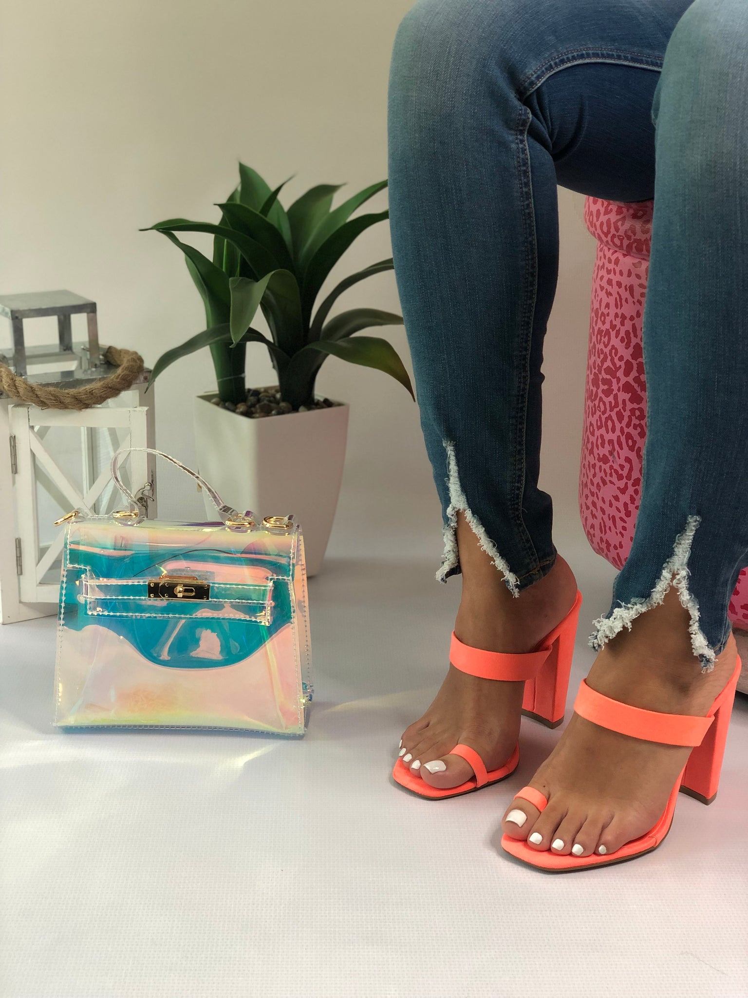 NIC HEEL-CORAL